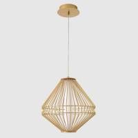 Светильник подвесной Crystal Lux CUADRA SP15W LED GOLD