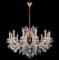 Люстра Crystal Lux HOLLYWOOD SP12 GOLD