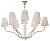 Люстра Crystal Lux ARMANDO SP6+6 GOLD