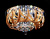 Хрустальная потолочная люстра Lumina Deco Maestus LDC 9808-450