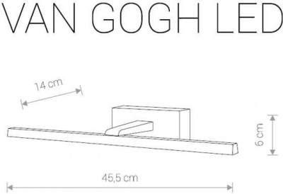 Зеркало с подсветкой Van Gogh Led 9351