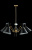 Люстра Crystal Lux JOVEN SP5 GOLD/BLACK