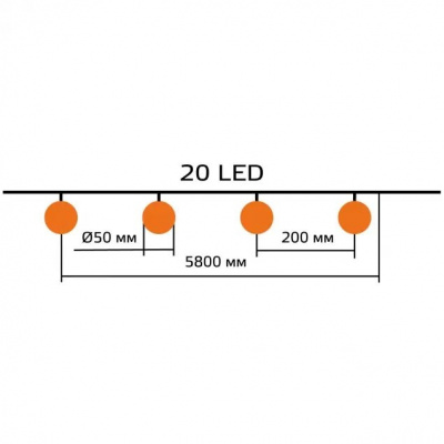 Гирлянда Solar GS034