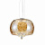 Подвесной светильник Lumina Deco Rubina LDP 8044-400 AMB