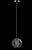 Светильник подвесной Crystal Lux BELEZA SP1 B CHROME