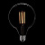 Лампа светодиодная диммируемая E27 4W шар прозрачная 056-809