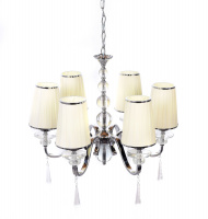 Хрустальная подвесная люстра Lumina Deco Federrica LDP 1158-6 KR