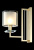 Бра Crystal Lux NICOLAS AP1 GOLD/WHITE